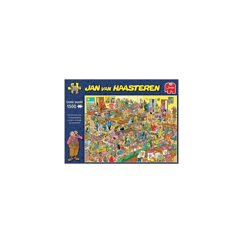 Puzzle Jumbo Jan van Haasteren La maison de retraite 1500pcs