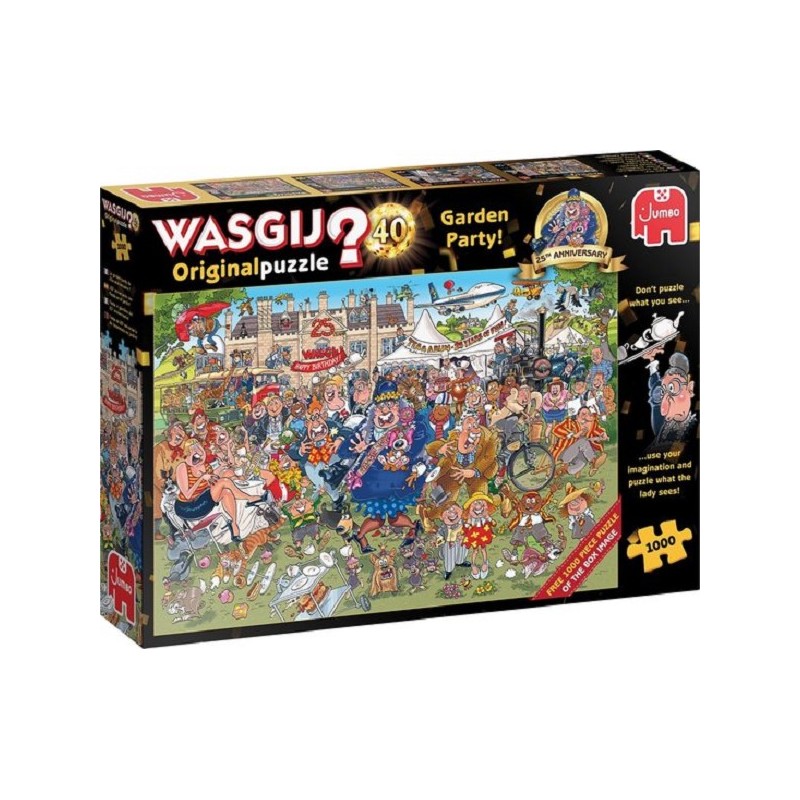 Jumbo Wasgij Puzzle Original 40 2x1000pcs édition anniversaire 25 ans