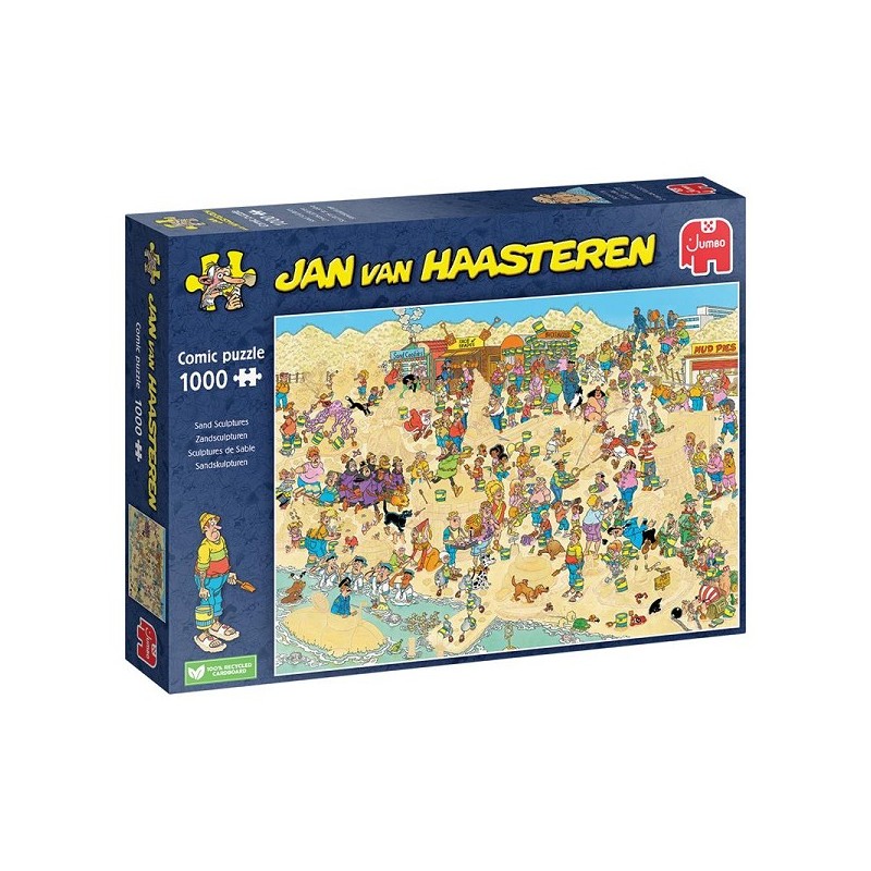 Jumbo Jan van Haasteren puzzel zandsculpturen 1000pcs