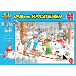 Jumbo Jan van Haasteren Junior puzzel SKU 10 150pcs de Sneeuwpop