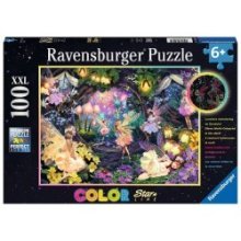 Ravensburger puzzle Fées lumineuses de la forêt 100 pièces XXL