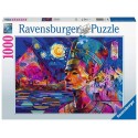 Ravensburger puzzle Néfertiti au Nil 1000 pièces