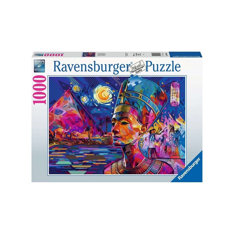 Ravensburger puzzle Néfertiti au Nil 1000 pièces