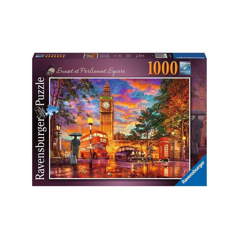 Ravensburger puzzle Sunset Londres 1000 pièces