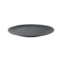 Dutch Rose Velvet assiette plate Ø26,5cm noir mat 4 pièces en porcelaine