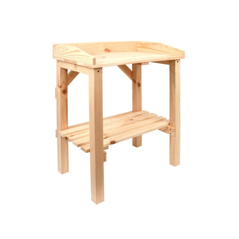 Esschert design Table d'empotage pour enfants en bois 32x48xh61cm