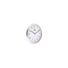 Balance Horloge silencieuse avec aiguille coulissante Ø25cm argent