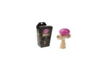 Kendama behendigheidsspel hout 15x5x4cm roze