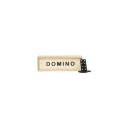 Domino spel in houten doosje 15x5x3cm