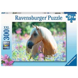 Ravensburger puzzle Cheval dans une mer de fleurs 300 pièces XXL