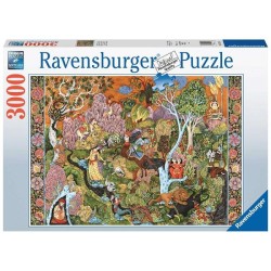 Ravensburger puzzle Jardin éternel du soleil 3000 pièces