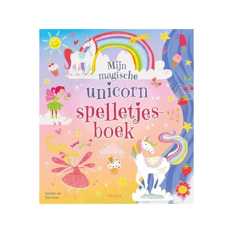 Deltas Mijn magische Unicorn spelletjesboek