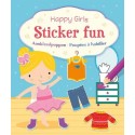 Deltas Happy Girls Sticker Fun - Aankleedpoppen