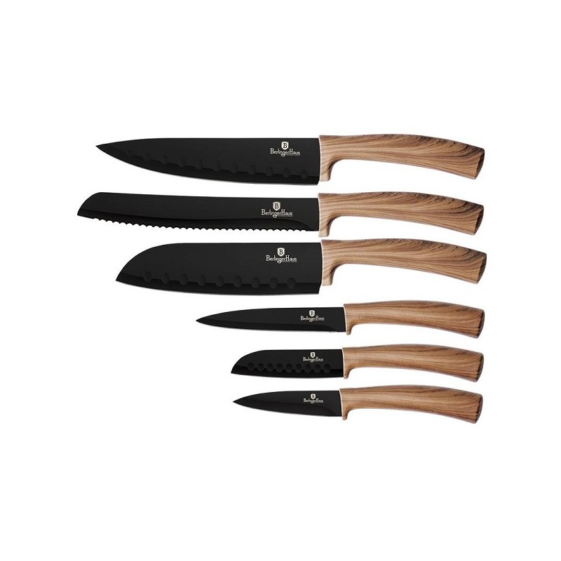 Berlinger Haus Ebony Maple Collection Messenset 6-delig