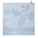 Torchons Fleur Bleues 60x60cm pack de 6 pièces