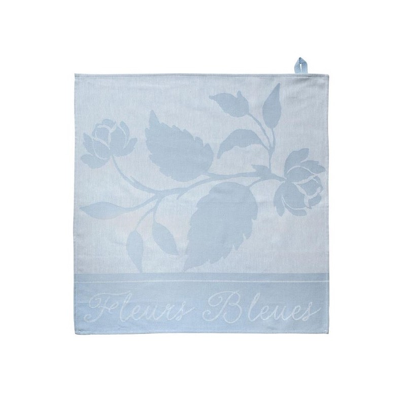 Theedoeken Fleur Bleues 60x60cm pak a 6 stuks