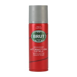 Brut Attraction Total Deo Spray 200 ml NOUVEAU DESIGN