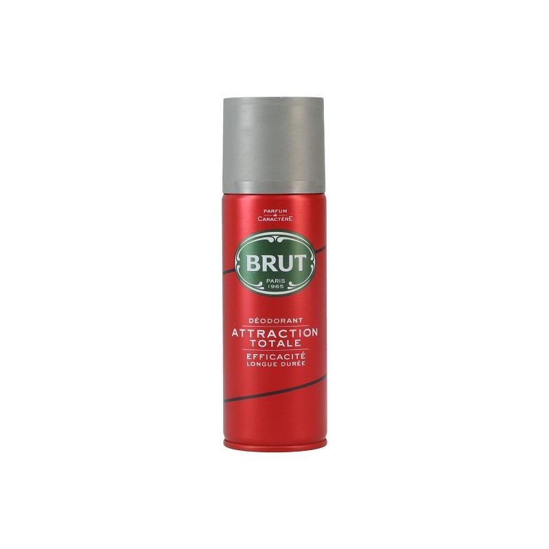 Brut Attraction Total Deo Spray 200 ml NOUVEAU DESIGN