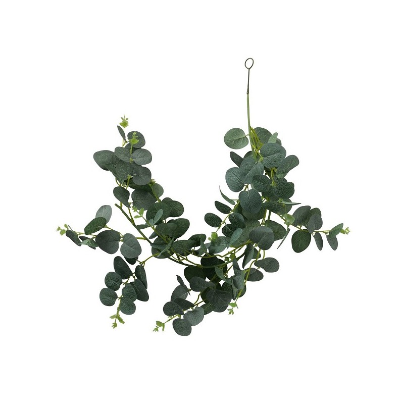 Boltze Home Guirlande de plantes Eucalyptus L75cm plastique