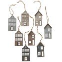 Boltze Home Decohanger Ilmo 8-delig hout 4x1x9cm