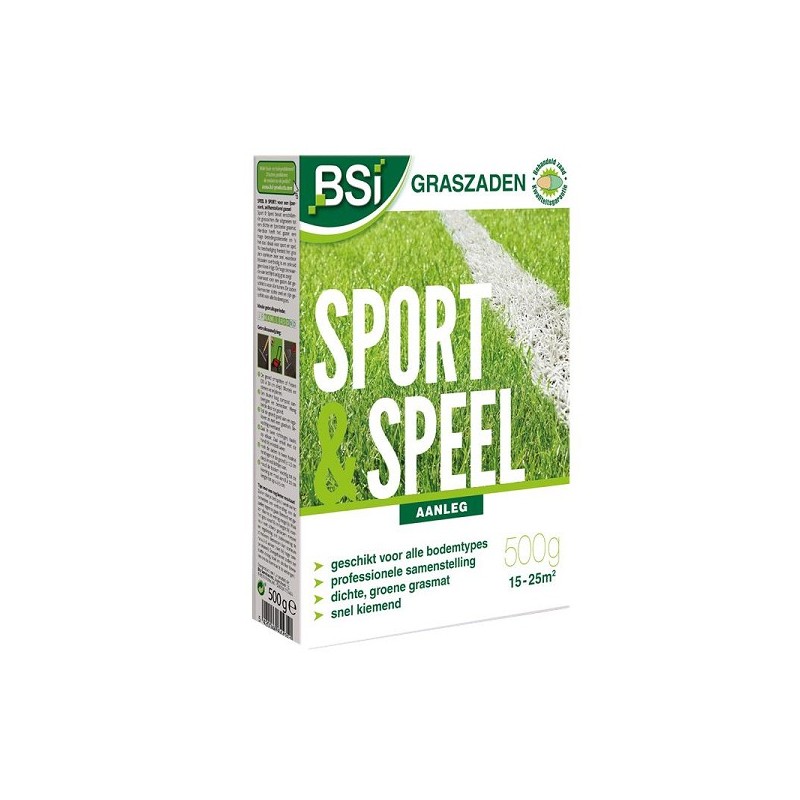 Semences de gazon BSI Sport and Play 500g pour 15-25m2