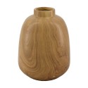 Dijk Natural Collections Vase en céramique Ø13,5x17,5cm aspect bois