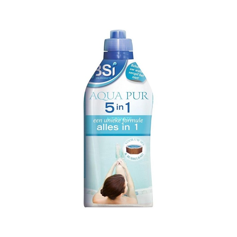 BSI AQUA PUR 5-in-1 voor spa's 1L