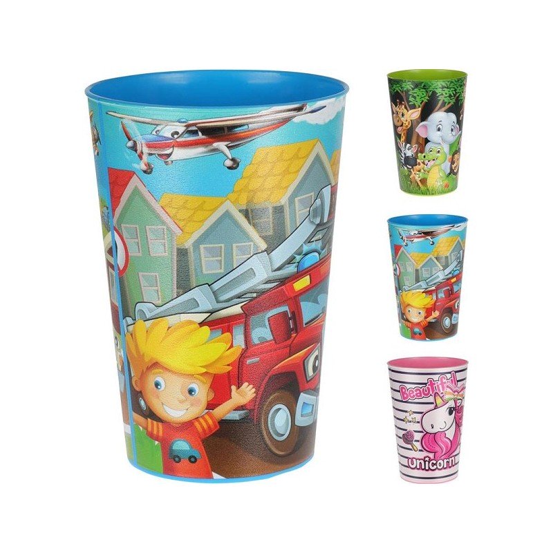 Kinderbeker kunststof 340ml