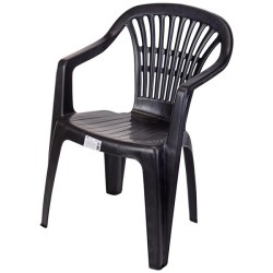 Chaise de jardin Scilla 54x53x80cm anthracite