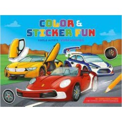 Deltas Color & Sticker Fun - voitures cool