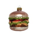 Decoris Kerst Ornament Hamburger 9x10,3cm