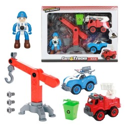Toi Toys Cars&Trucks speelset hulpdienst met accessoires