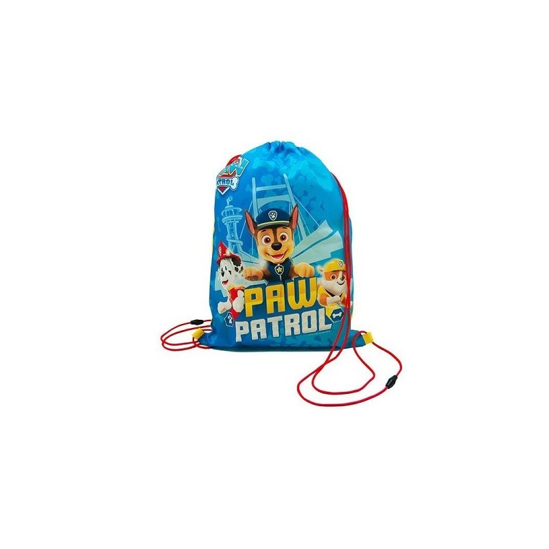 Toi Toys Paw Patrol - Sac de sport en nylon avec cordon de serrage