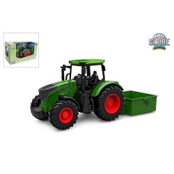 Kids Globe tracteur roue libre avec benne 27,5 cm vert