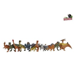 Figurines de dinosaures Dinoworld disponibles en 12 types différents