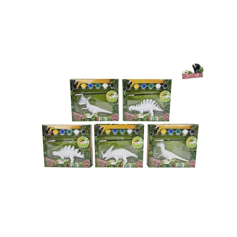 Dinoworld peignez votre propre dinosaure 14cm