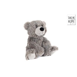 Peluche ours gris Take Me Home 15cm
