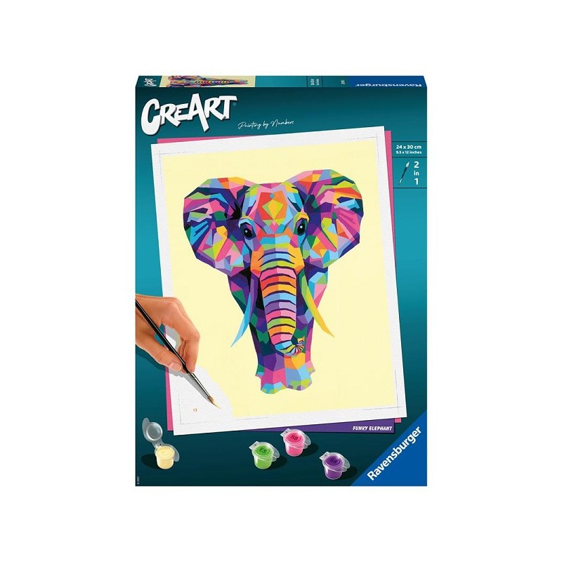 Ravensburger CreArt Éléphant Peinture par numéros