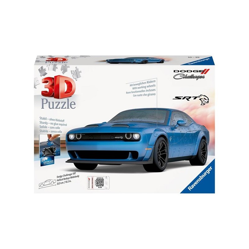 Ravensburger 3D puzzel Dodge Challenger Hellcat Redeye Widebody