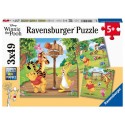 Puzzle Ravensburger DWP : Journée sportive 3x49 pièces