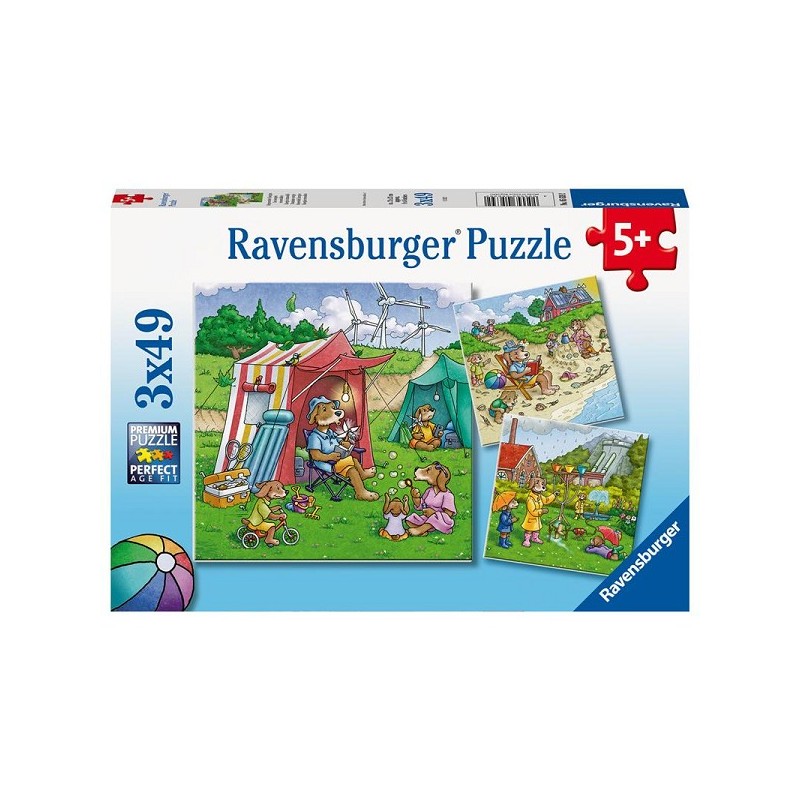 Puzzle Ravensburger Énergie durable 3x49 pièces