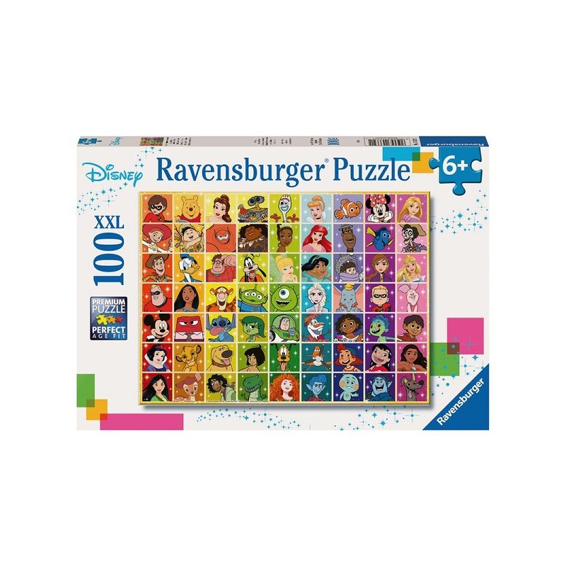 Ravensburger puzzel Disney collage 100 XXL stukjes
