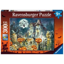 Puzzle Ravensburger La maison d'Halloween 300 pièces