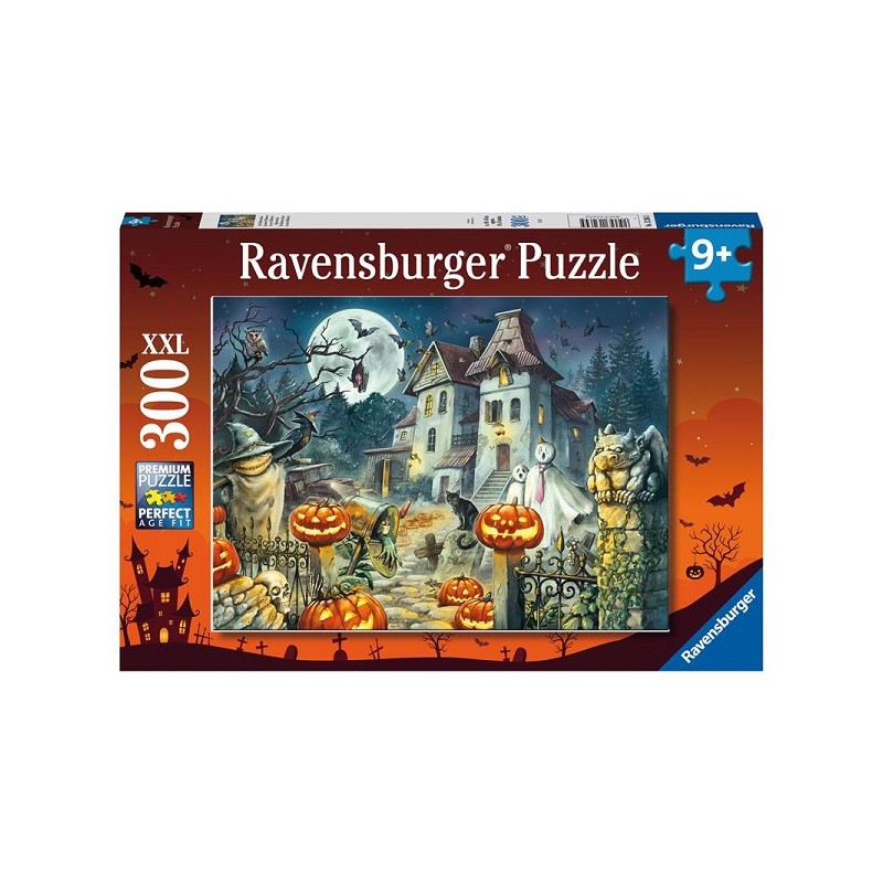 Puzzle Ravensburger La maison d'Halloween 300 pièces