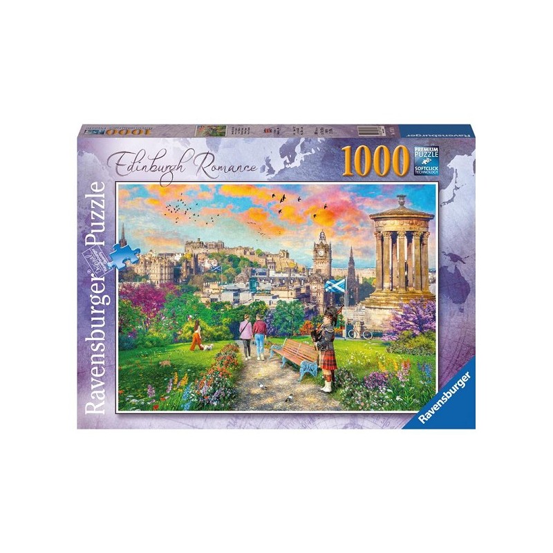 Ravensburger puzzle Édimbourg Romance 1000 pièces