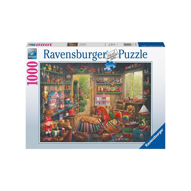 Ravensburger puzzel Nostalgisch speelgoed 1000 stukjes