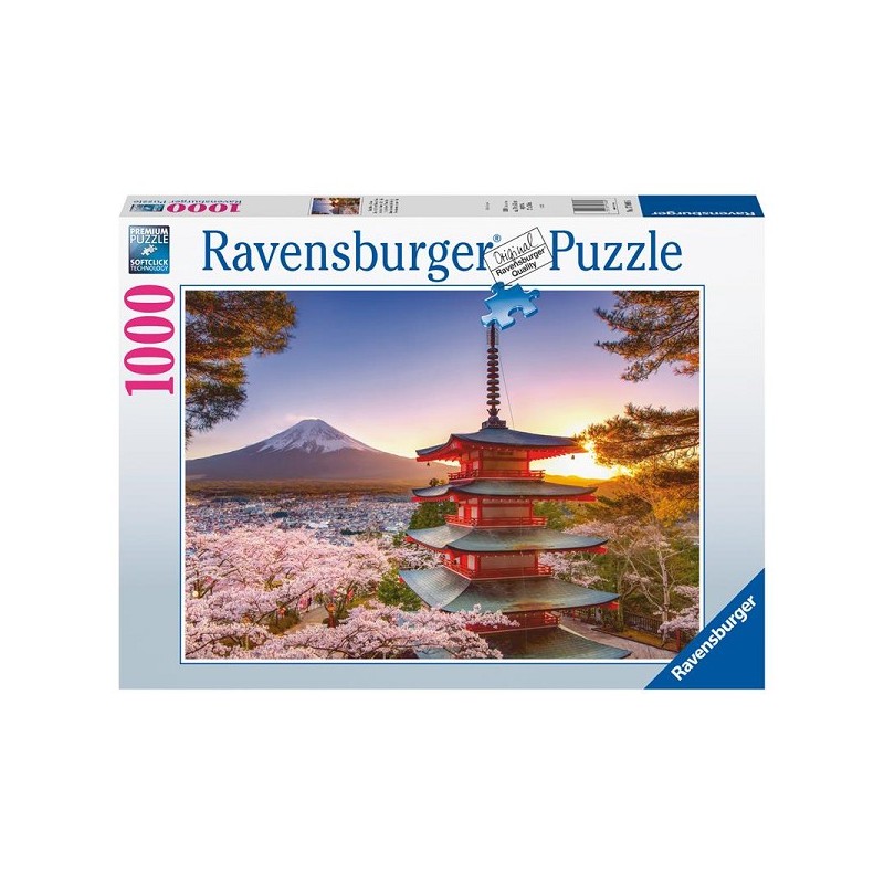 Ravensburger puzzle Fleur de cerisier au Mont Fuji 1000 pièces