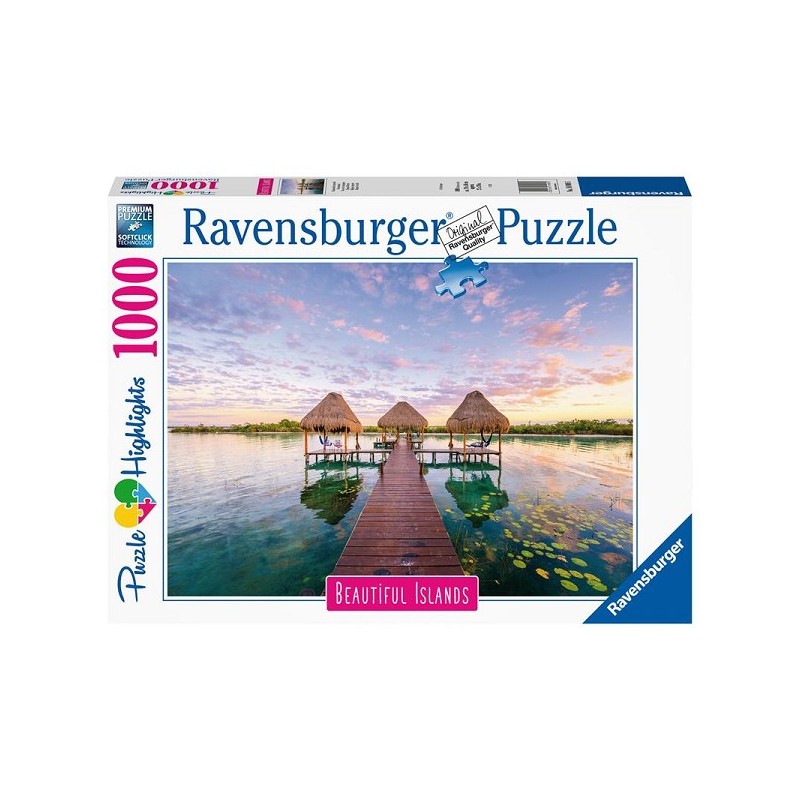 Ravensburger puzzel Tropisch uitzicht 1000 stukjes