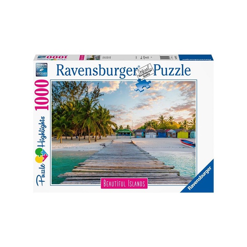 Ravensburger puzzle Île des Caraïbes 1000 pièces