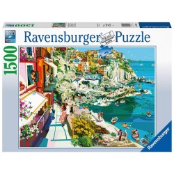 Ravensburger puzzel Romantiek in Cinque Terre 1500 stukjes